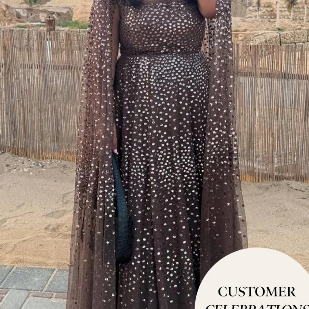 BHLDN Needle & Thread Dress Gown fits size US 4 $1,120